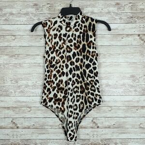 Urban Rose Sleeveless Mock Neck Bodysuit 33